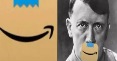 Amazon muda logotipo do aplicativo depois que os internautas o comparam ao bigode de Adolf Hitler Amazon muda logotipo do aplicativo depois que os internautas o comparam ao bigode de Adolf Hitler