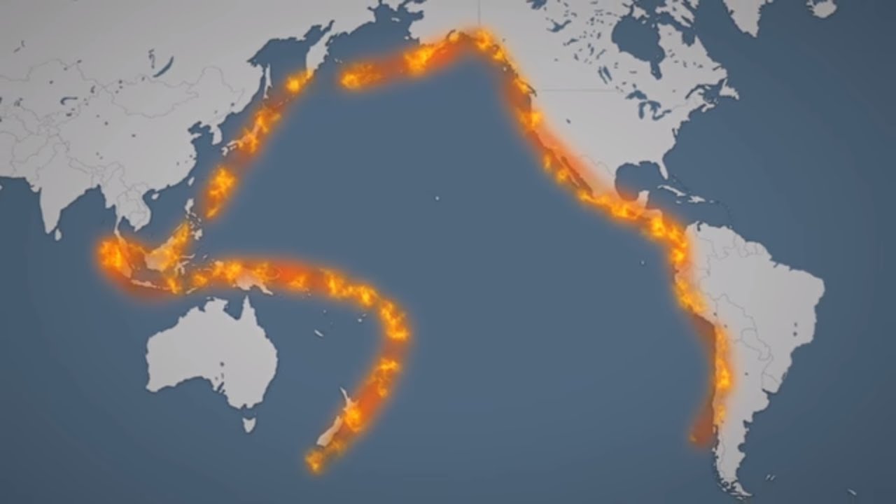 Co To Ognisty Pierścień Pacyfiku 2021 em vias de se tornar o ano recorde de grandes terremotos, e vulcões; comprimento de