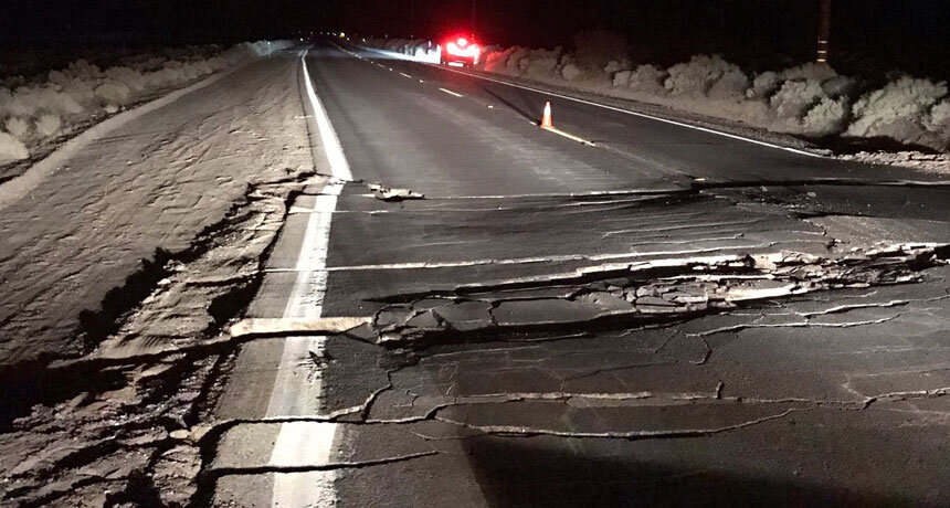 Mais de terremotos sacode a fronteira Califórnia México desde sábado na temida falha de San