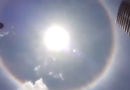 Halo solar visto no céu impressiona moradores de Belém; veja vídeo