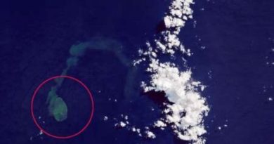 Vulcão submarino Sharkcano entra em erupção nas Ilhas Salomão