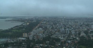 Rio Grande do Sul sob ameaça de temporais em grande parte do estado com rajadas de vento de 85 km/h