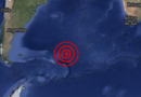 Forte terremoto sacode o Atlântico Sul no Ano Novo